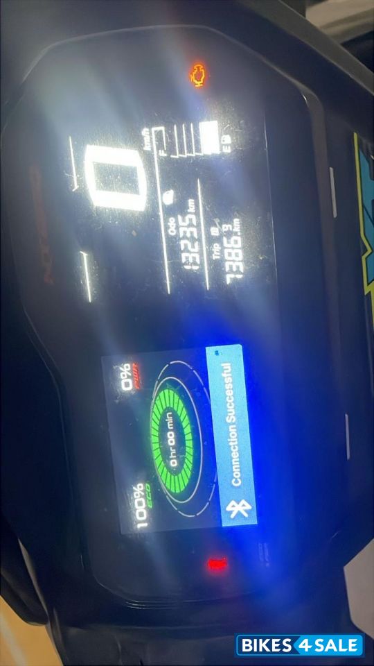 Green TVS NTORQ 125 XT