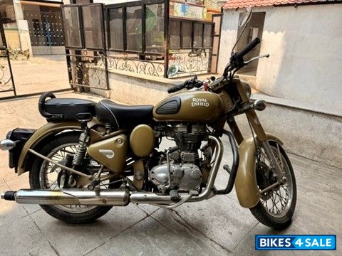 Matt Sand Royal Enfield Classic Desert Storm