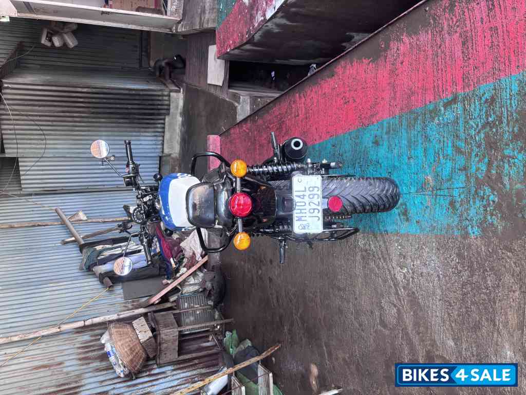 Reble Blue Royal Enfield Hunter 350 Metro