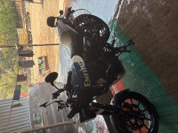 Reble Blue Royal Enfield Hunter 350 Metro