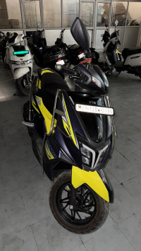 Black And Green TVS NTORQ 125 XT