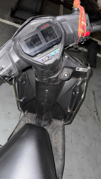 Black And Green TVS NTORQ 125 XT