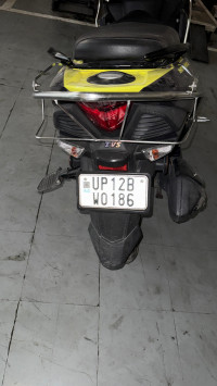 Black And Green TVS NTORQ 125 XT