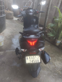 Black TVS NTORQ Super Squad Edition