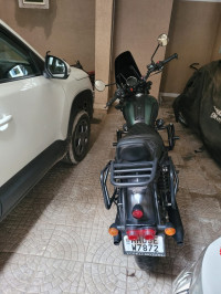 Hunter Green Yezdi Roadster Dark