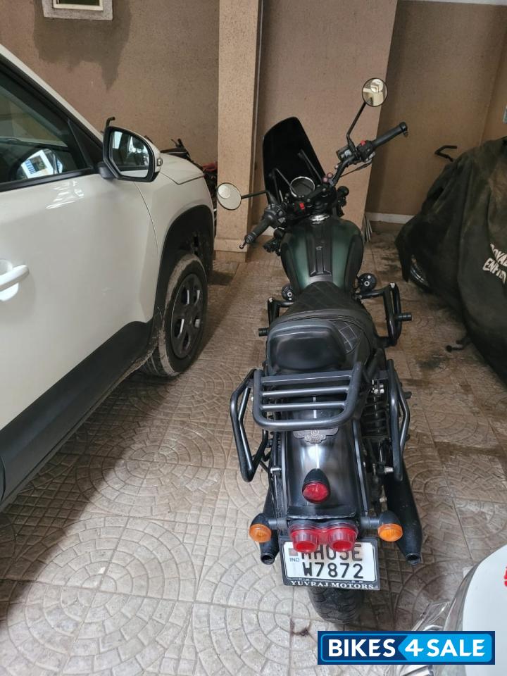 Hunter Green Yezdi Roadster Dark