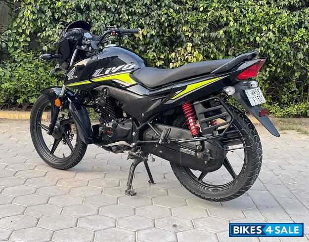 Black With Green Honda Livo Disc