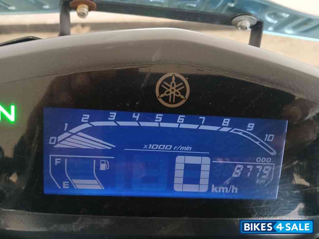 Black Yamaha FZ-S FI V3 BS6