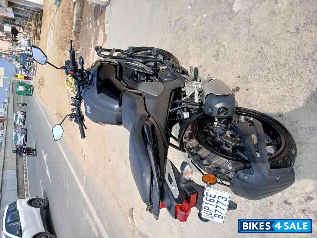 Black Yamaha FZ-S FI V3 BS6