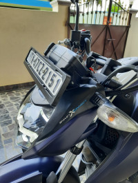 Lighting Blue TVS Apache RTR 160 4V 2024