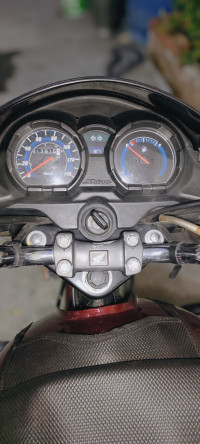 Maroon Honda Shine 125 Disc