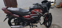 Maroon Honda Shine 125 Disc