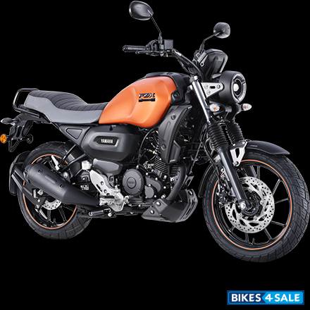Matte Orange Yamaha FZ-X
