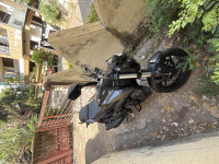 Charcoal Black Bajaj Dominar 400