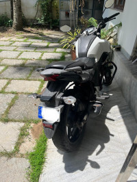 Black &white Honda CB Hornet 160R