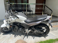 Black &white Honda CB Hornet 160R