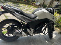 Black &white Honda CB Hornet 160R