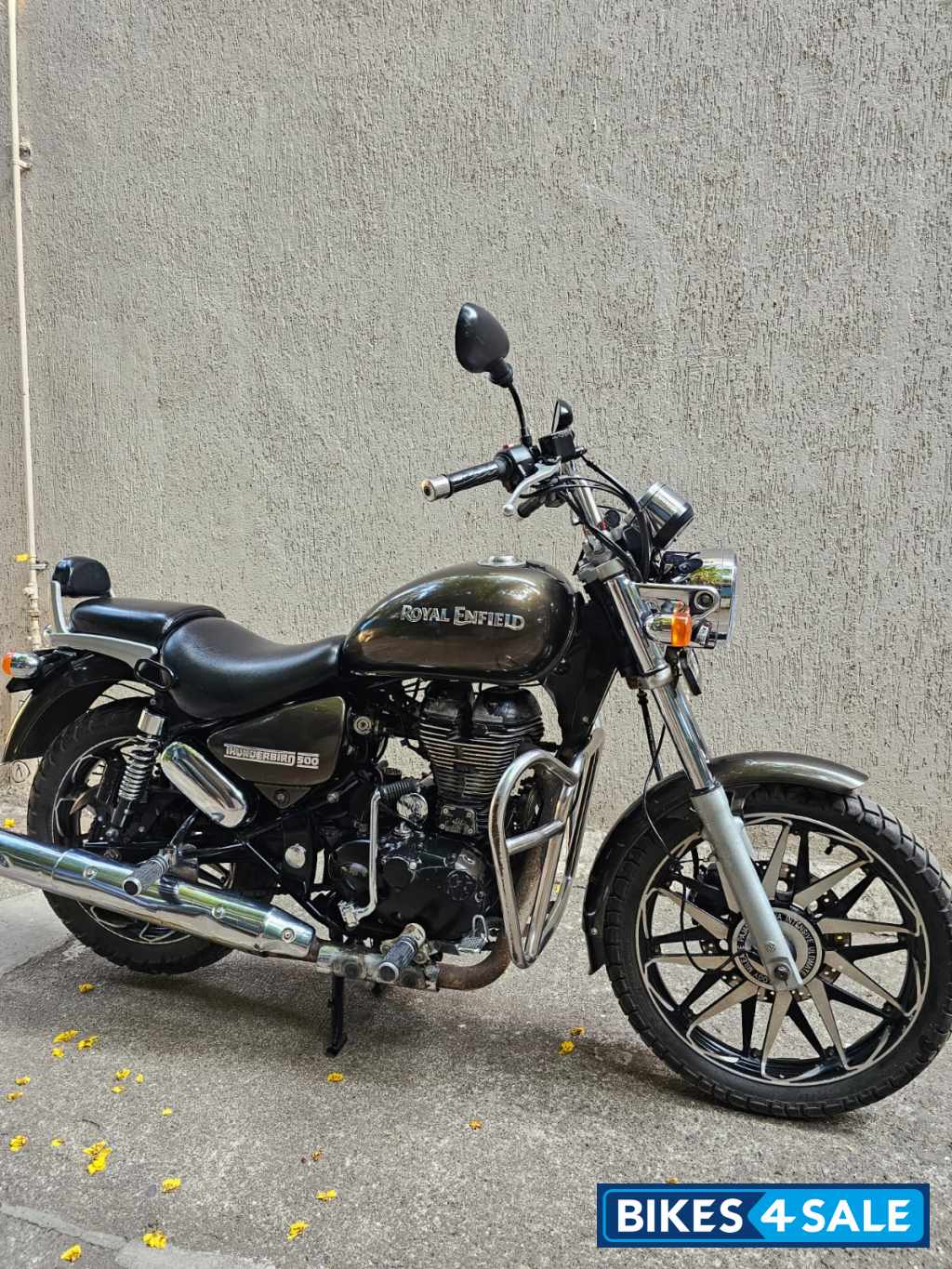 Golden Brown Royal Enfield Thunderbird