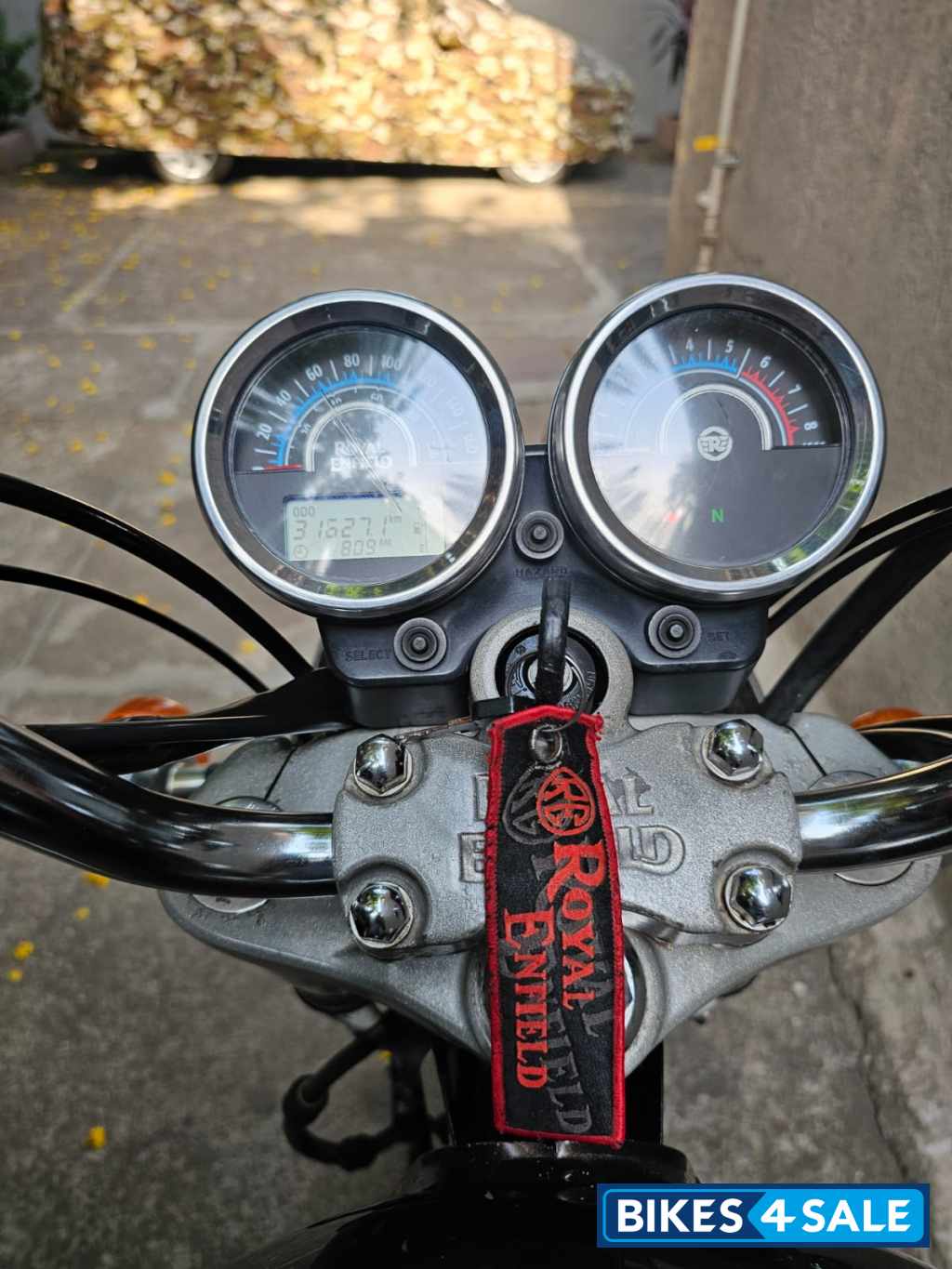 Golden Brown Royal Enfield Thunderbird