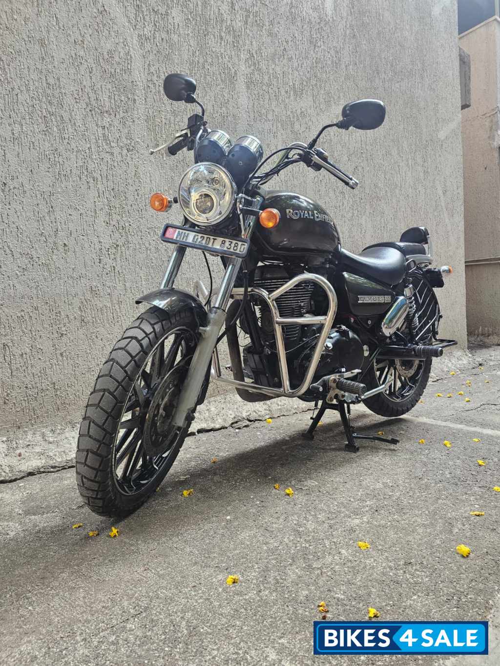 Golden Brown Royal Enfield Thunderbird