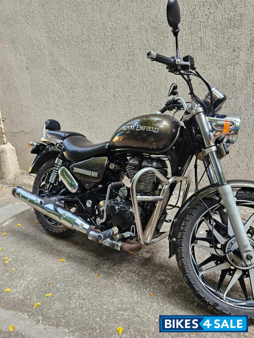 Golden Brown Royal Enfield Thunderbird