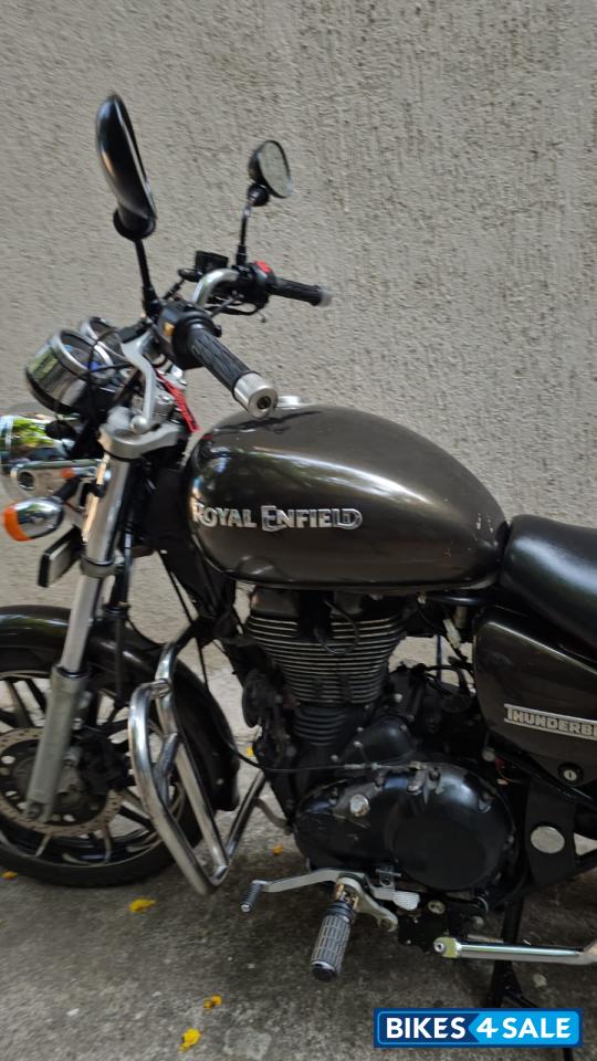 Golden Brown Royal Enfield Thunderbird