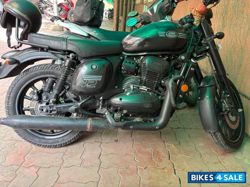 Matt Black Jawa 42 Dual Channel ABS AllStar Black