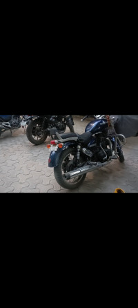 Blue Royal Enfield Thunderbird 350