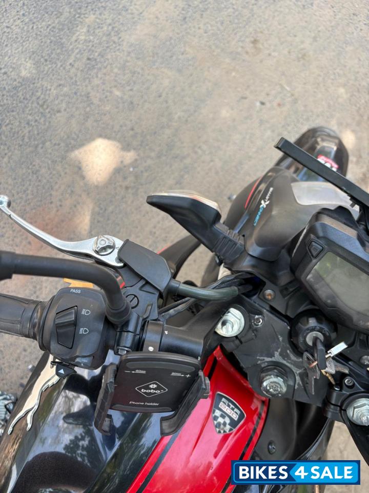 Black TVS Apache RTR 200 4V ABS