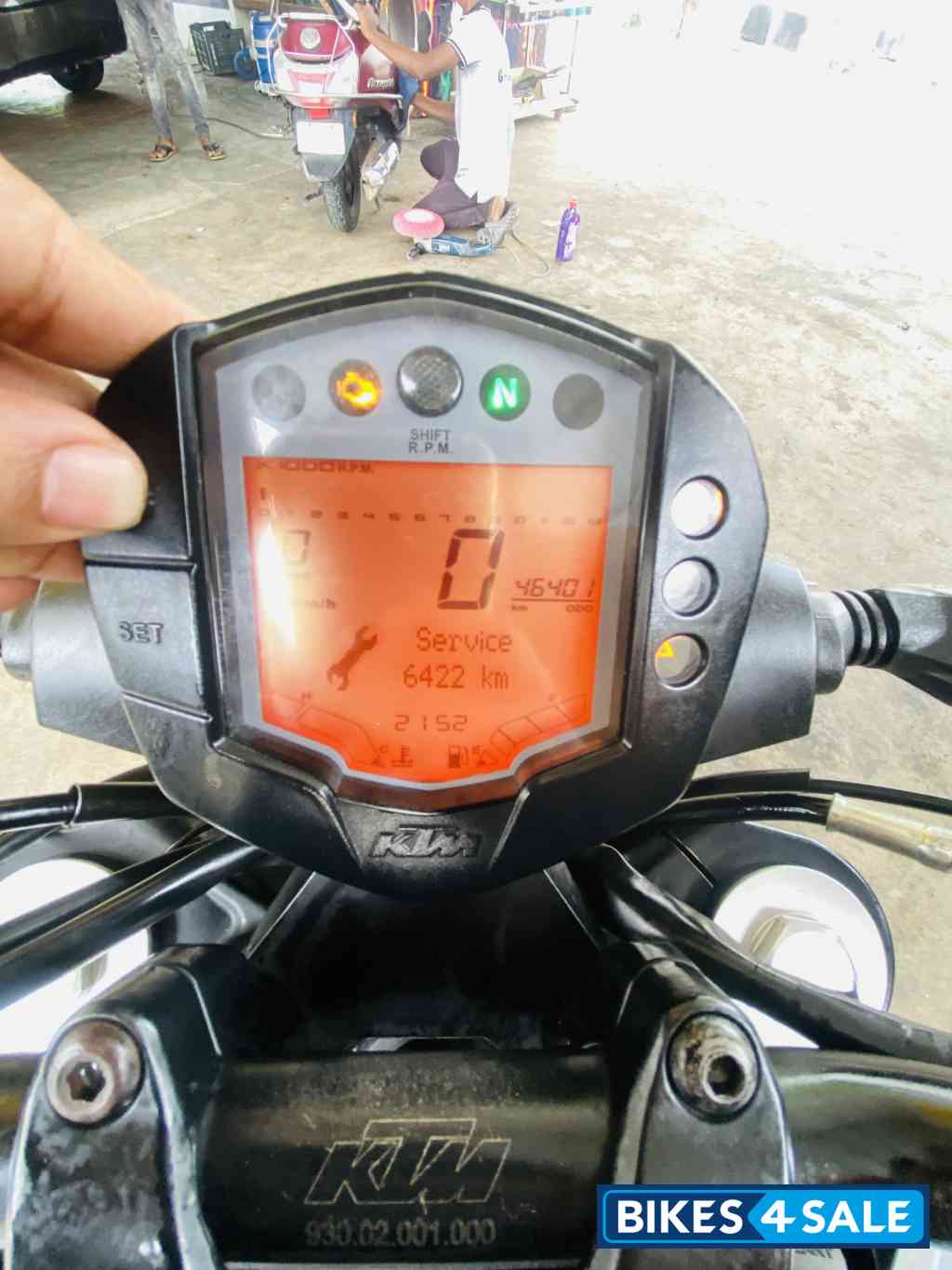 Grey KTM Duke 250 2020
