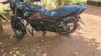 Black Honda Shine 125