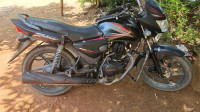 Black Honda Shine 125