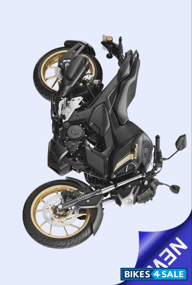 Grey Black Yamaha FZ-S