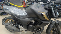 Grey Black Yamaha FZ-S