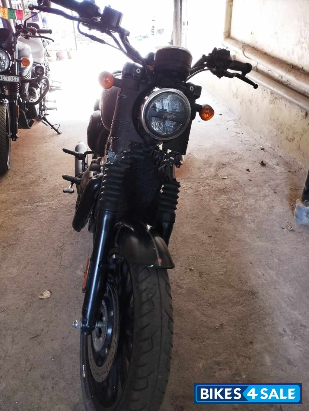 Smoke Grey Yezdi Roadster Dark