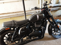 Smoke Grey Yezdi Roadster Dark