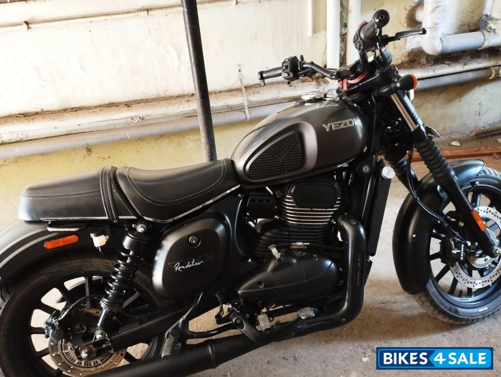 Smoke Grey Yezdi Roadster Dark