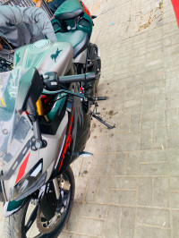 Black And Grey TVS Apache RR 310 2024