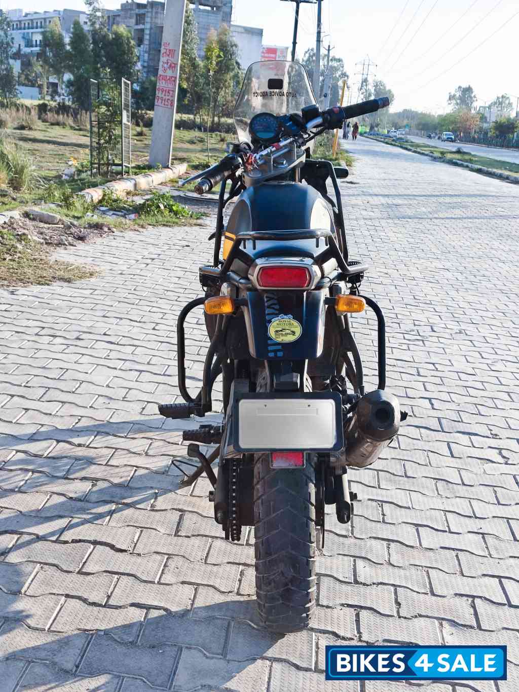 Black Royal Enfield Himalayan