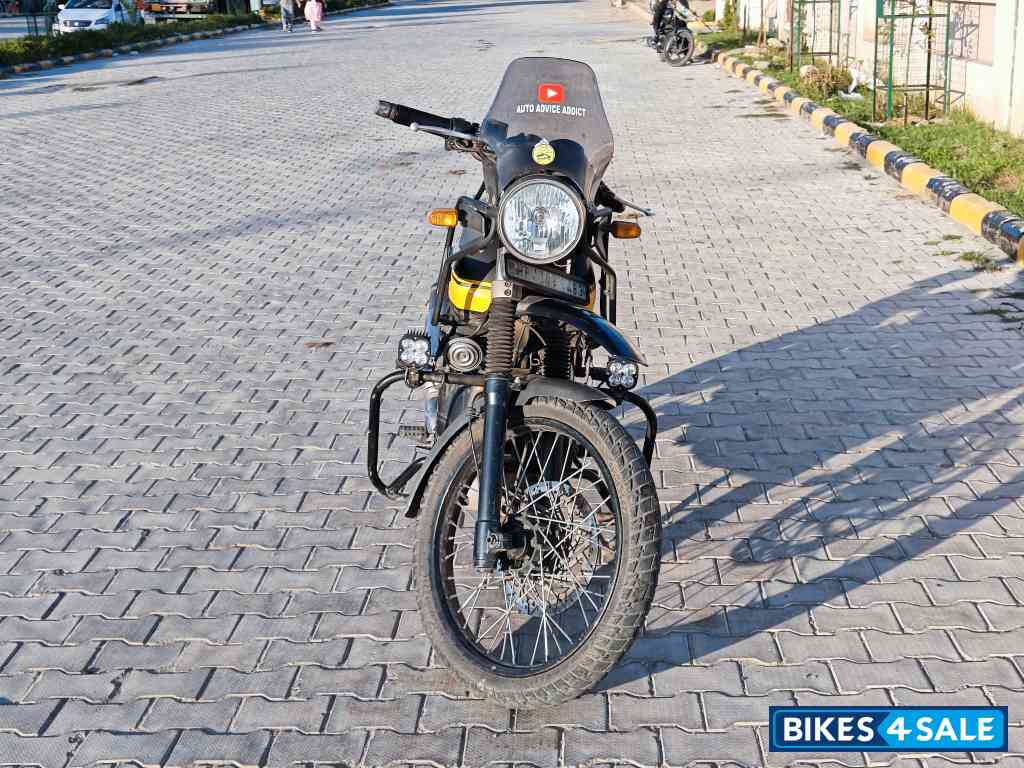 Black Royal Enfield Himalayan
