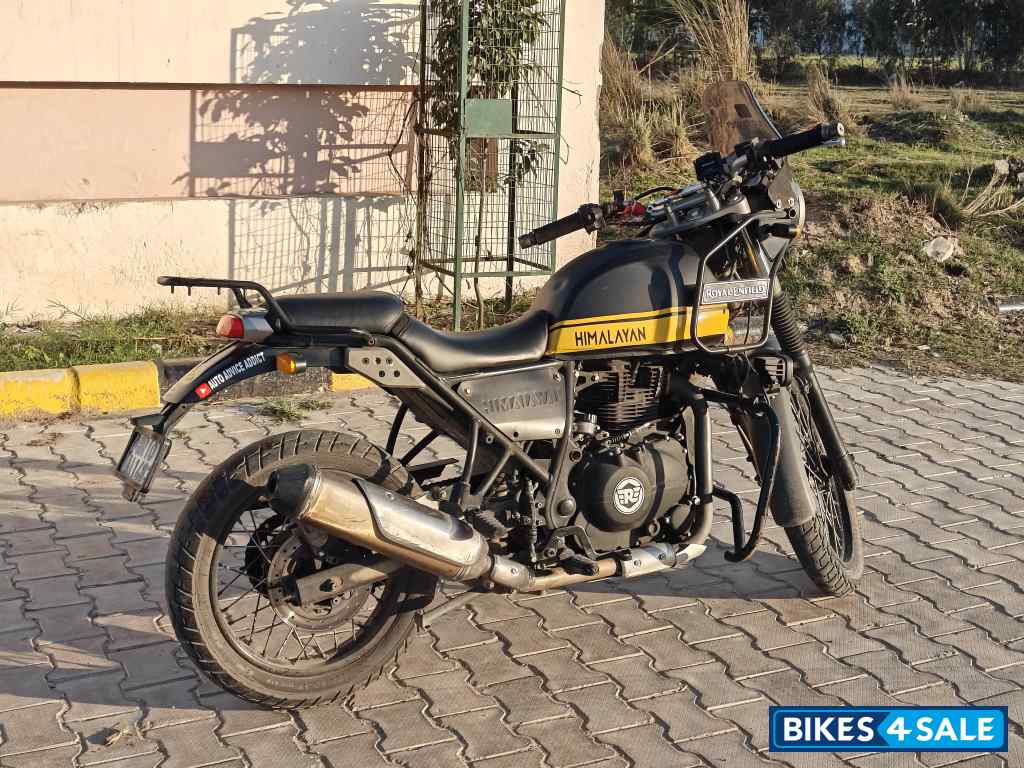 Black Royal Enfield Himalayan