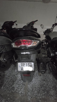 Mat Black Suzuki Burgman Street BS6