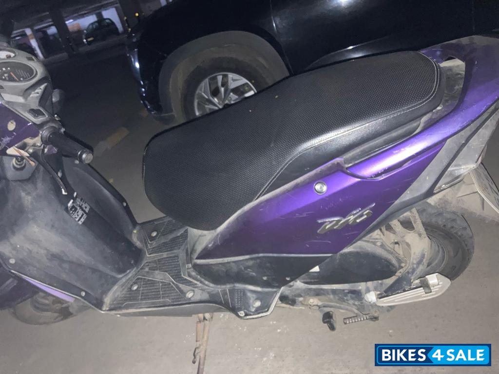 Purple Honda Dio
