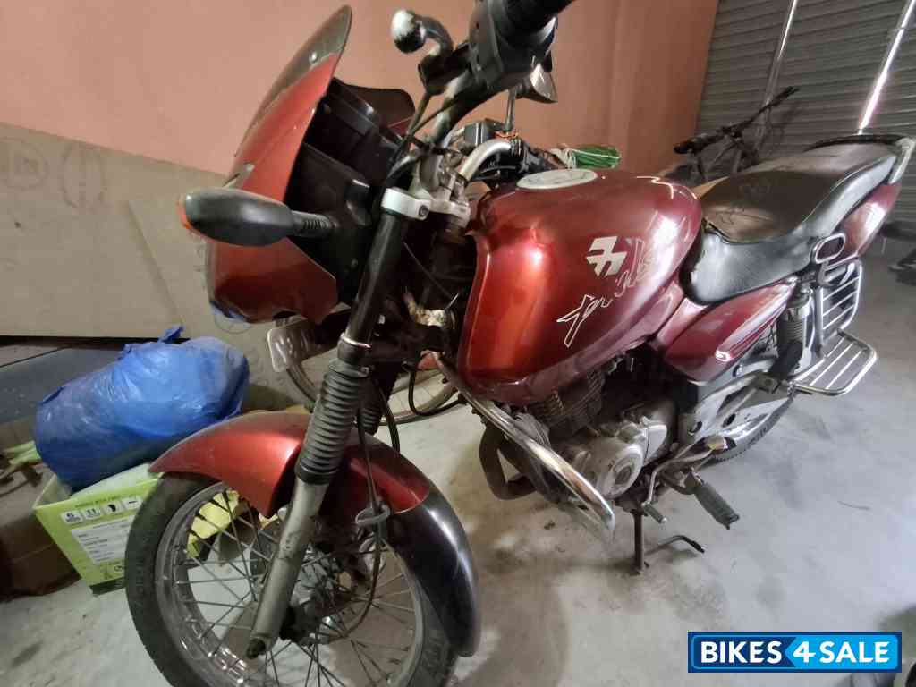 Sensational Red Bajaj Pulsar 150 DTSi