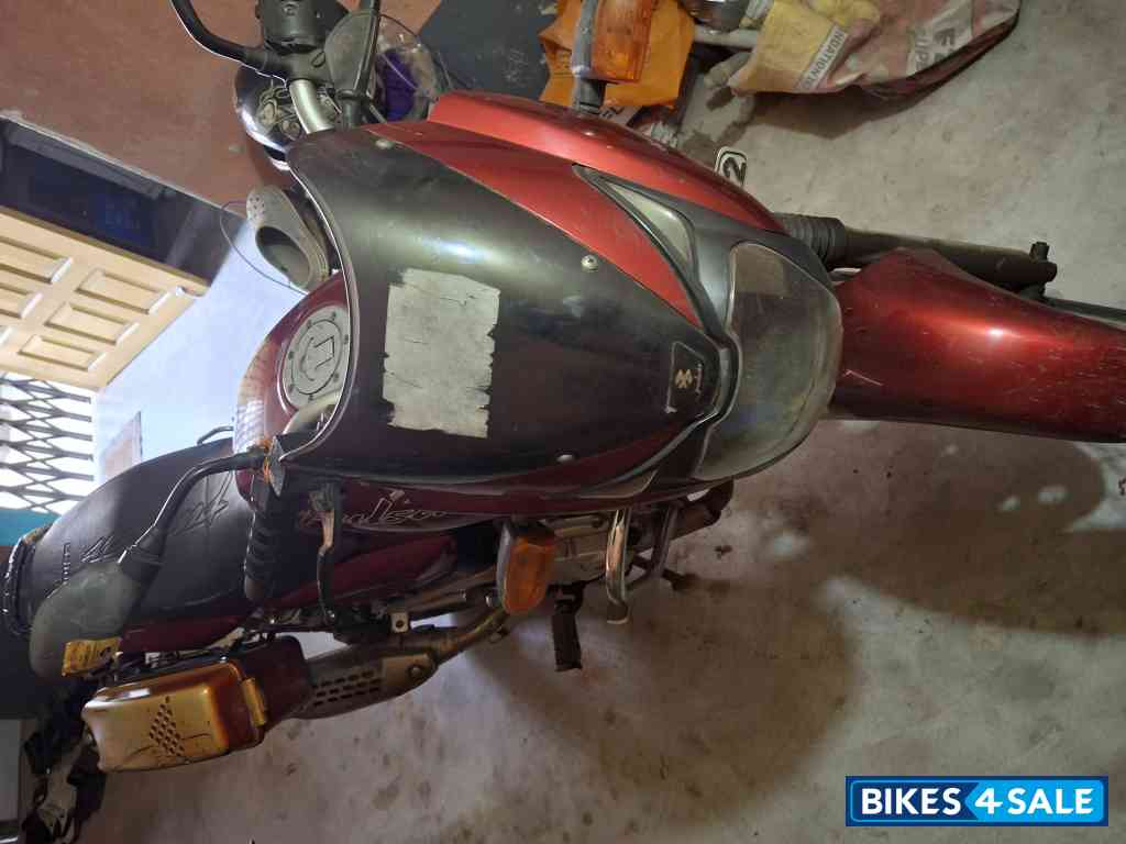 Sensational Red Bajaj Pulsar 150 DTSi
