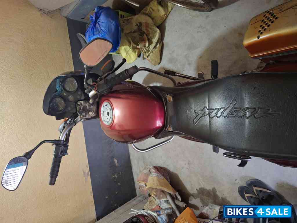 Sensational Red Bajaj Pulsar 150 DTSi