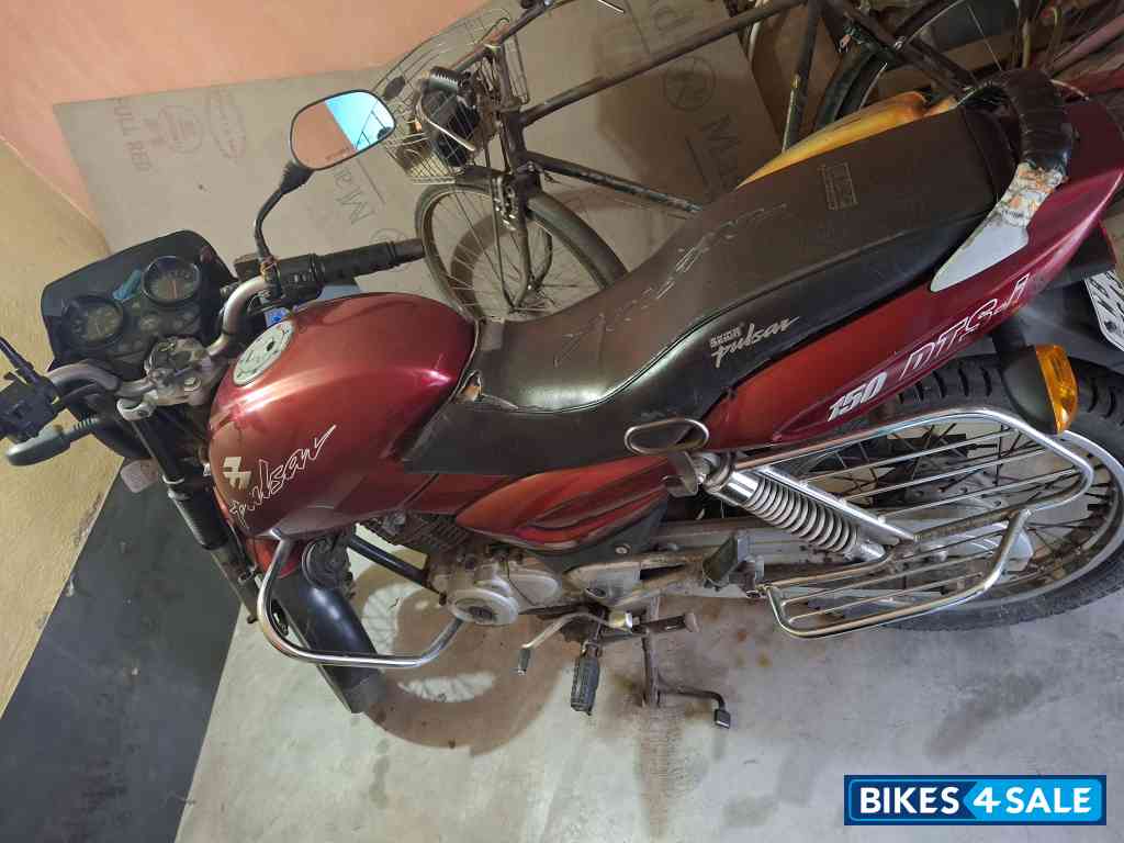 Sensational Red Bajaj Pulsar 150 DTSi