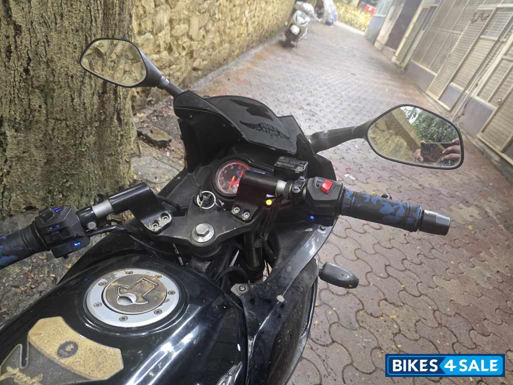 Black Blue Bajaj Pulsar 220F BS6
