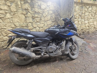 Black Blue Bajaj Pulsar 220F BS6