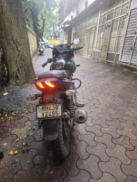 Black Blue Bajaj Pulsar 220F BS6